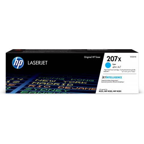 Toner HP 207X ciano  W2211X